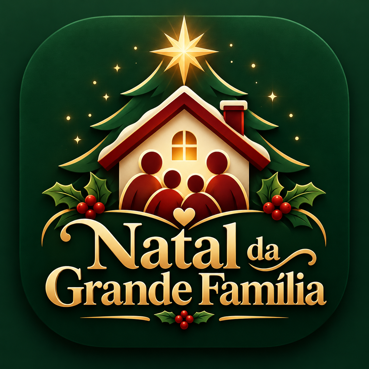 Logo Natal da Grande Família