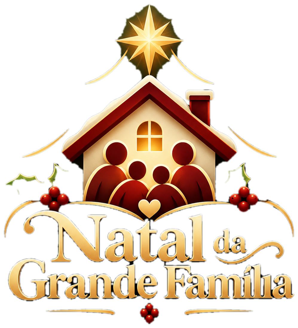 Natal da Grande Família: uma casa, uma árvore e a família reunida